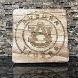 Auburn Tigers Wooden Stand with Legs